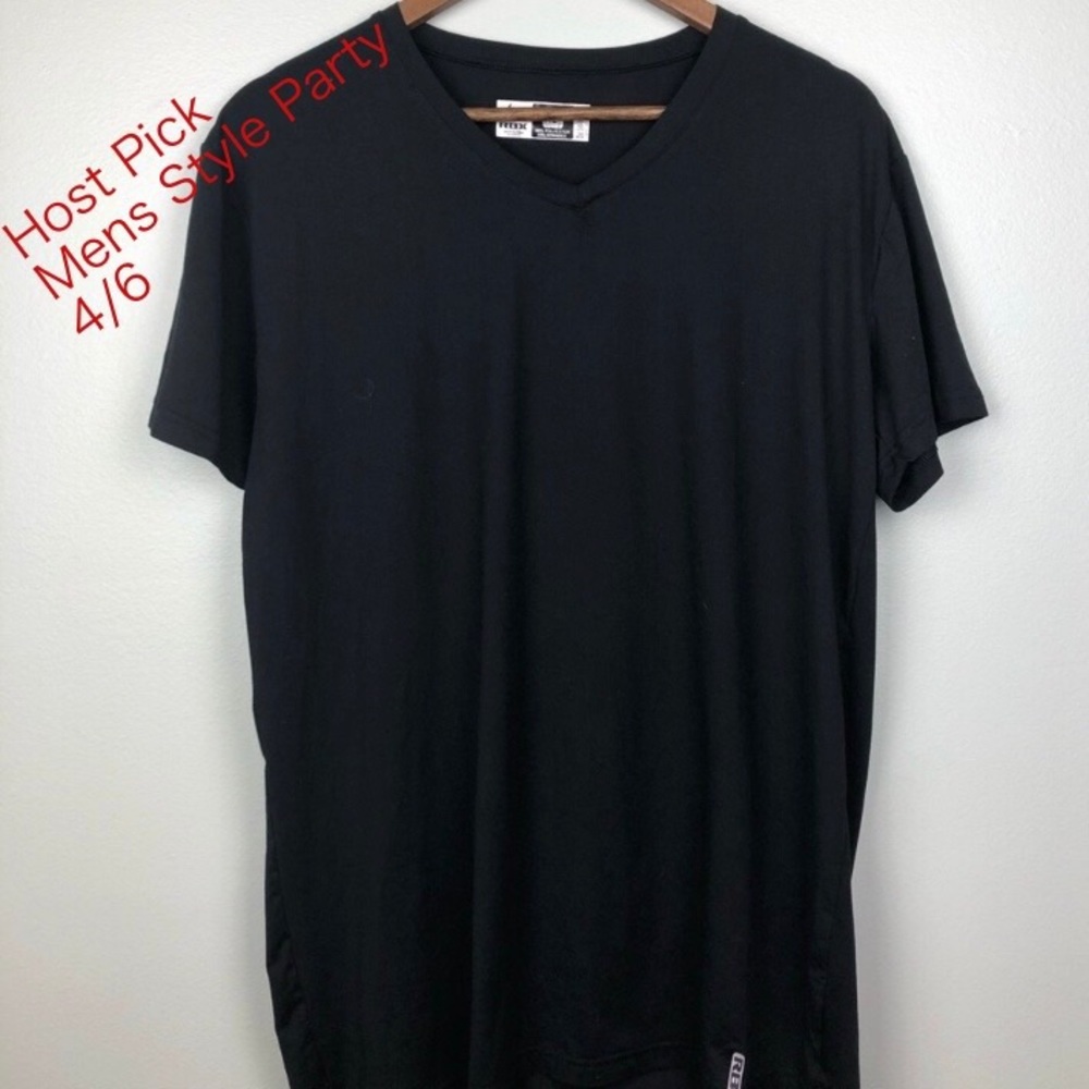 🌿HP RBX Black Short Sleeve V-Neck T-Shirt XL